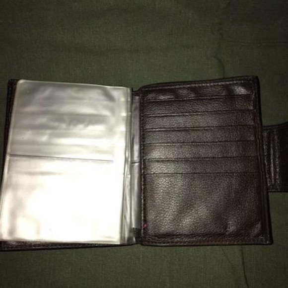 Vintage Rolfs Brown leather wallet - Picture 5 of 7